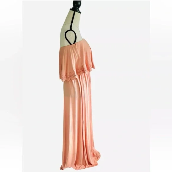 NWT Forever 21 Strapless Maxi Dress Size: Medium - Picture 4 of 4